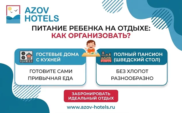 Как организовать питание ребенка на отдыхе: гостевые дома с кухней или полный пансион? Как организовать питание ребенка на отдыхе: гостевые дома с кухней или полный пансион?